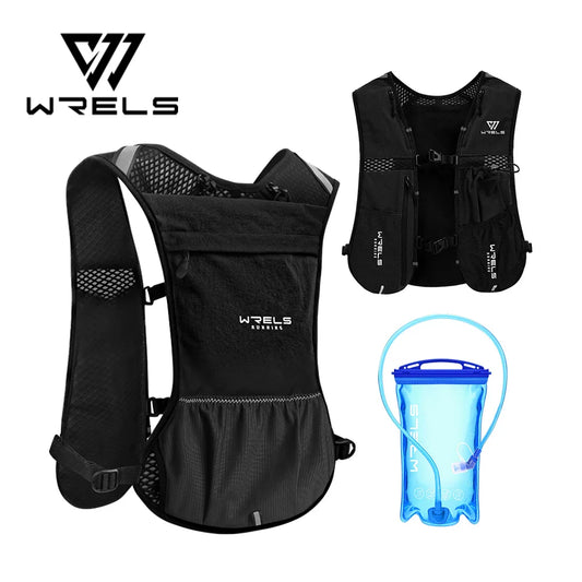 Chaleco de hidratación WRELS para running y trail