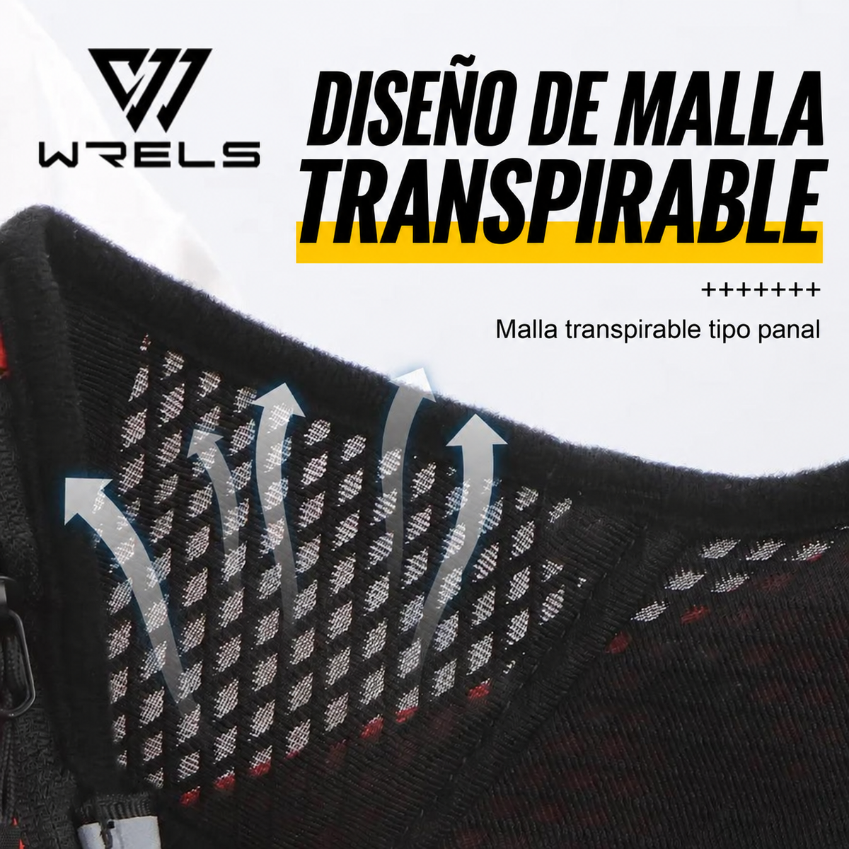 Chaleco de hidratación WRELS para running y trail