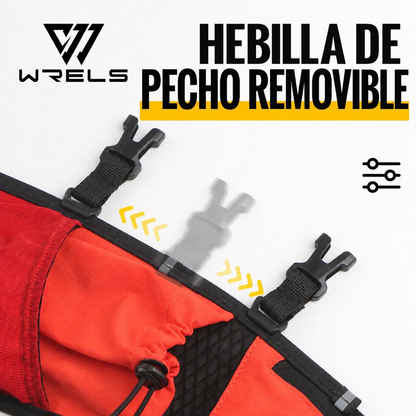 Chaleco de hidratación WRELS para running y trail