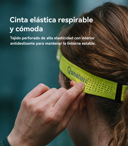 Linterna Frontal Qunature PathLux 305 lm con Sensor y USB-C