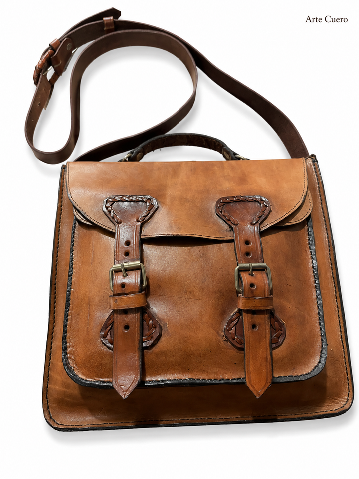 Morral grande doble hebilla