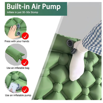Colchoneta inflable ultraligera LT-04 con bomba integrada