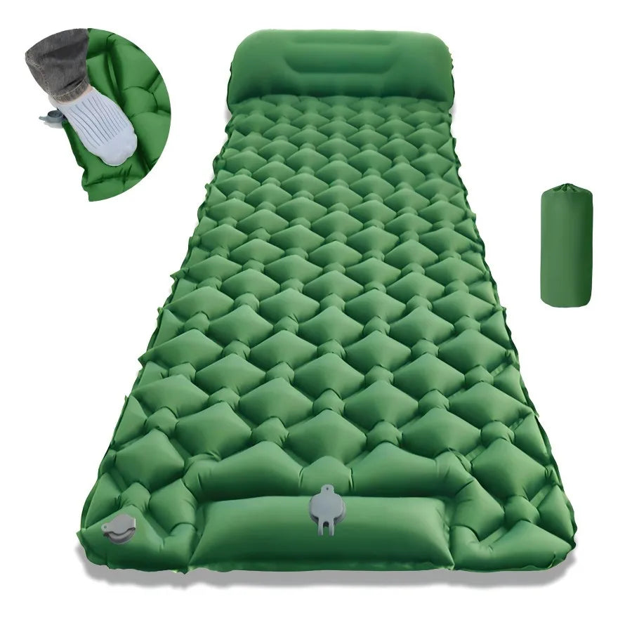 Colchoneta inflable ultraligera LT-04 con bomba integrada