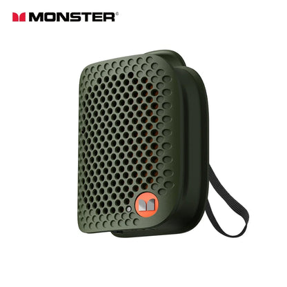 Parlante Bluetooth portátil Monster M3 con clip magnético