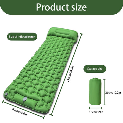 Colchoneta inflable ultraligera LT-04 con bomba integrada