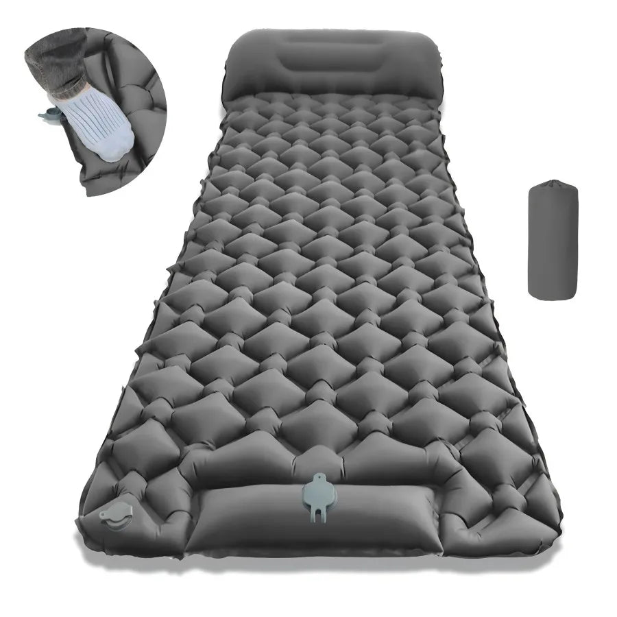 Colchoneta inflable ultraligera LT-04 con bomba integrada