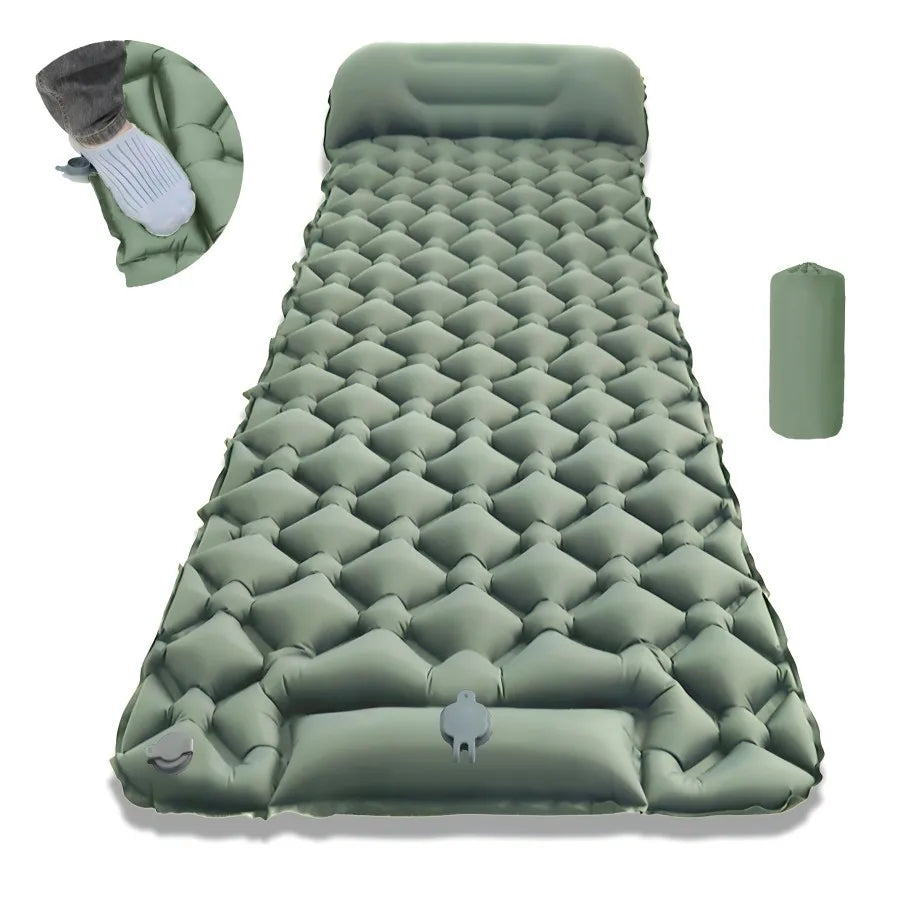Colchoneta inflable ultraligera LT-04 con bomba integrada