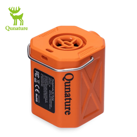 Inflador eléctrico portátil Qunature 2.0 con luz de camping