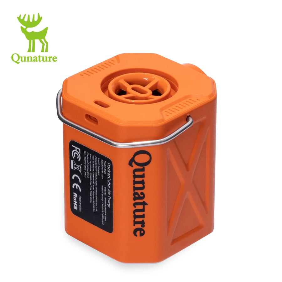 Inflador eléctrico portátil Qunature 2.0 con luz de camping