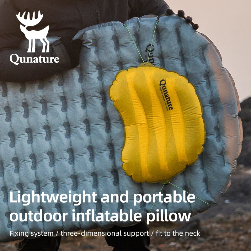Set de 2 almohadas inflables Qunature para camping