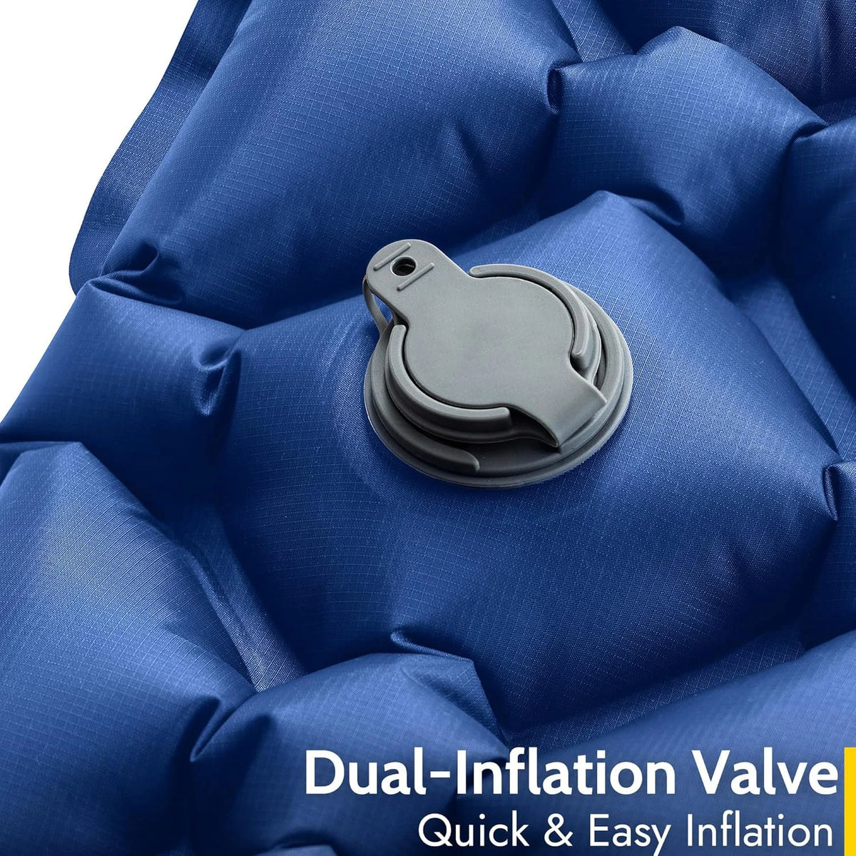 Colchoneta inflable ultraligera LT01 con inflador de pie integrado
