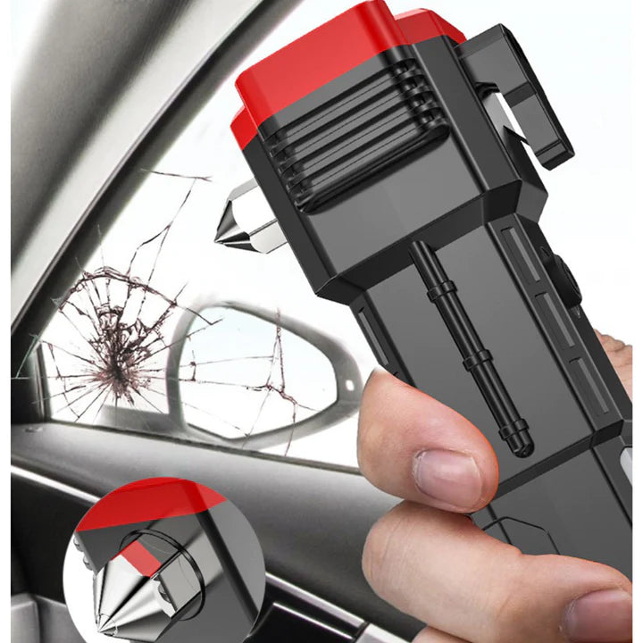 Linterna Multifuncional 4 en 1 Recargable para Camping y Emergencias