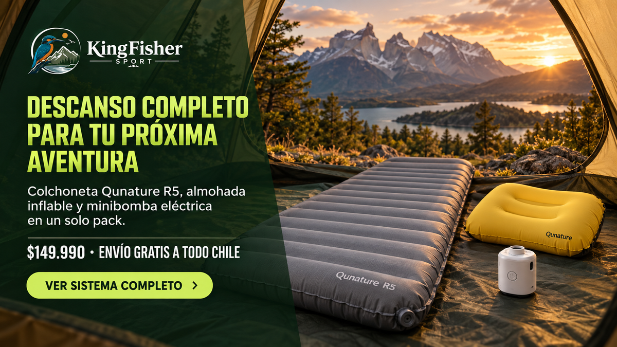 Kit de descanso inflable Qunature de 3 piezas